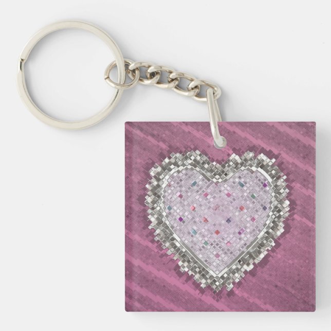 Porte-clefs Bouton Good Love Charm (Devant)