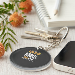 Porte-clefs Bouton Insérer une pièce pour le mode Papa jeu vid