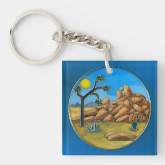 Porte-clefs Bouton Joshua Tree - Fish Rock