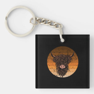 Porte-clefs Bovins des Highlands écossais