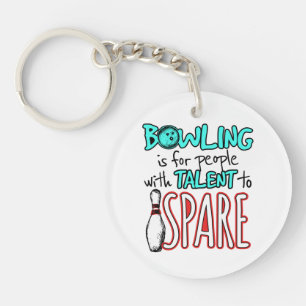 Porte-clefs Bowling est pour les gens avec talent à Spare Bowl