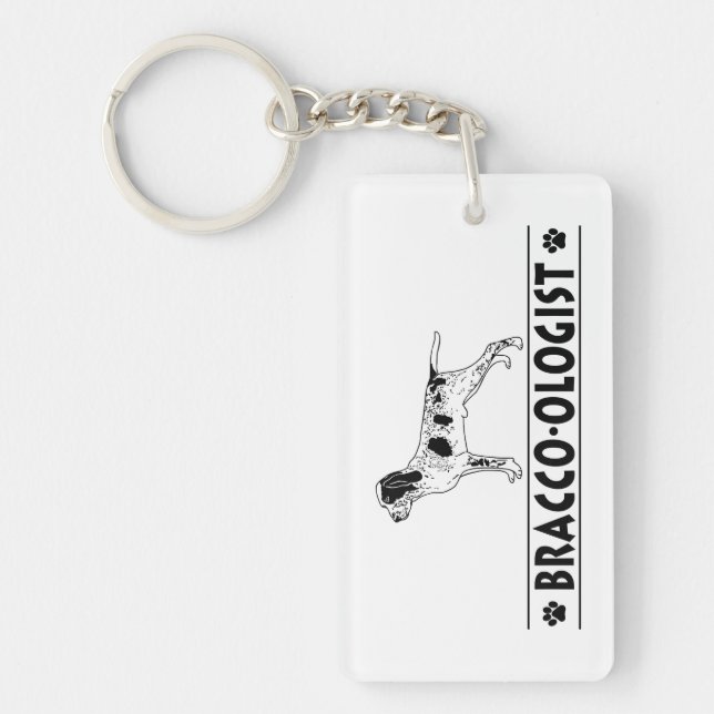 Porte-clefs Bracco Italiano (Devant)