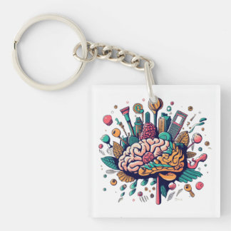 Porte-clefs Brainwave Boutique : La collection de teintures ne