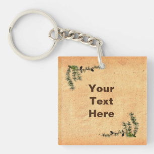 Porte-clefs Branche de mélèze
