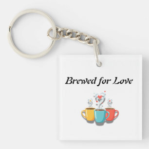 Porte-clefs Braved Just Love – Whimsical Coffee Mugs with Hear
