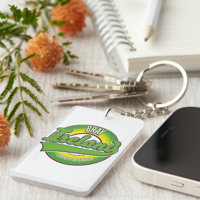 Porte-clefs Bray Comté Wicklow Irlande. (Devant droit)