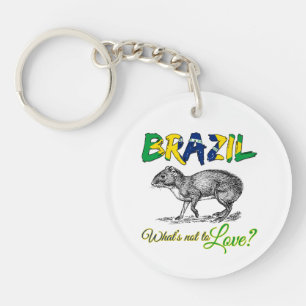 Porte-clefs Brésil - Ce qui ne va pas aimer Brasil Citation