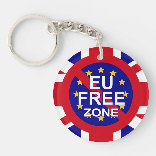 Porte-clefs Brexit / Jour de l'indépendance (Devant)