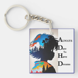 Porte-clefs Brillance du TDAH