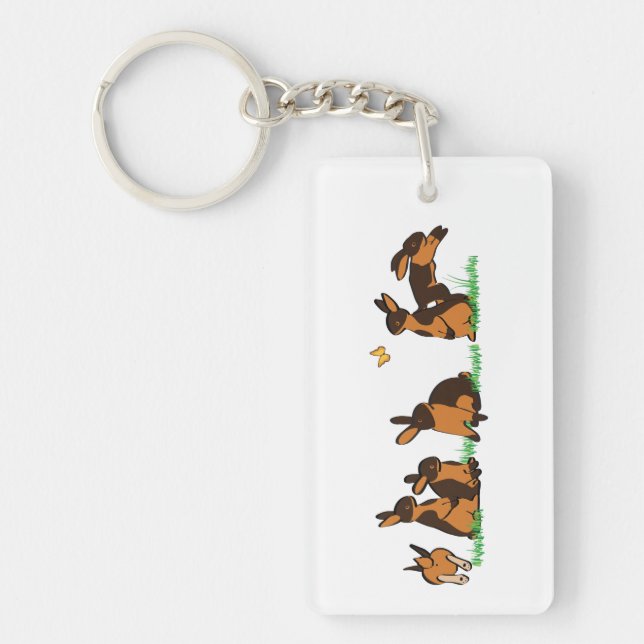 Porte-clefs bronzage (Devant)