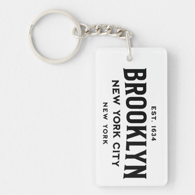 Porte-clefs Brooklyn New York (Devant)
