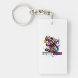 Porte-clefs Brothersaurus Dinosaur Cadeau Famille Pour Frère