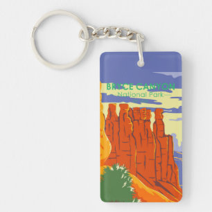 Porte-clefs Bryce Canyon National Park Utah Vintage