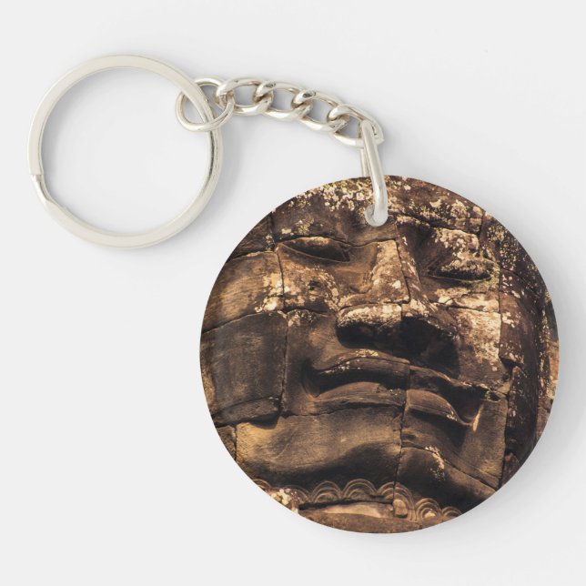 Porte-clefs Buddha Totem Angkor Wat Keychain (Devant)