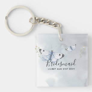 Porte-clefs BUDGET Bridesmaid Parti de mariage Dons BUTTERFLIT