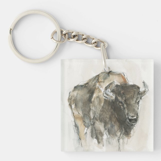 Porte-clefs Buffalo Ier d'Amérique (Devant)