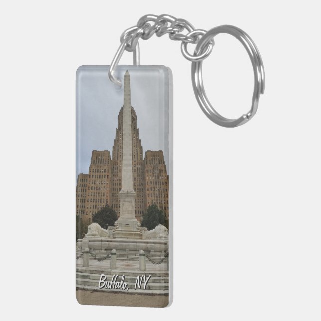 Porte-clefs Buffalo, NY (Dos droit)