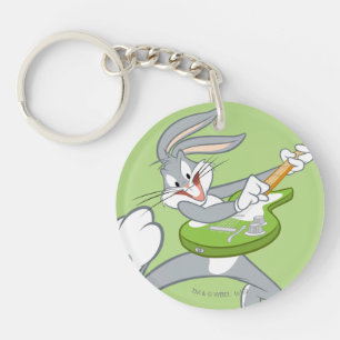 Porte-clefs BUGS BUNNY™ Rocking sur guitare