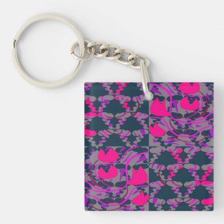 Porte-clefs Bulbes de tulipes Roses