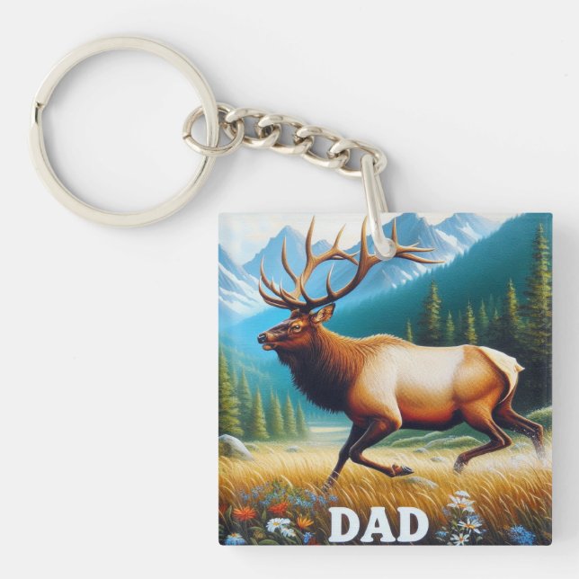 Porte-clefs Bull Elk Dad (Devant)
