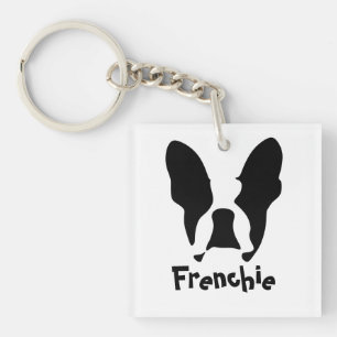 Porte-clefs bulldog français