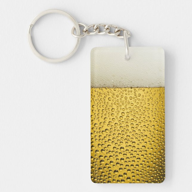 Porte-clefs Bulles de bière 1 (Devant)