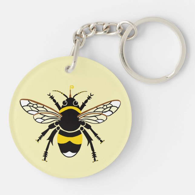 Porte-clefs BumbleBEE mignon - Faune - Insecte - En voie de di (Dos)