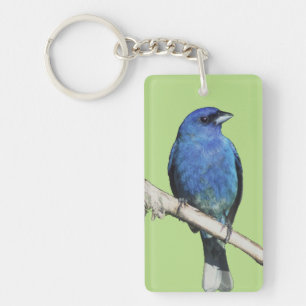Porte-clefs Bunting Indigo