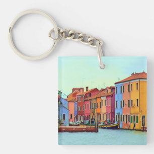 Porte-clefs BURANO - Lagon vénitien Venise - Burano