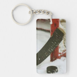 Porte-clefs but de hockey net