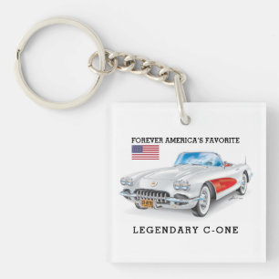PORTE-CLEFS C-ONE AUTOMOBILE ART