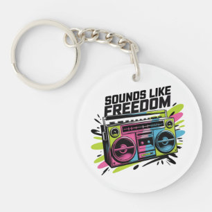 Porte-clefs Ça Semble Comme La Liberté