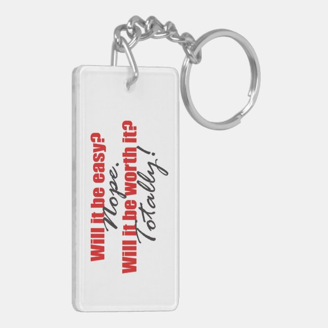 Porte-clefs Ça Vaut Le Coup ! (Dos gauche)