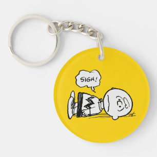 Porte-clefs cacahuètes   Charlie Brown est en panne