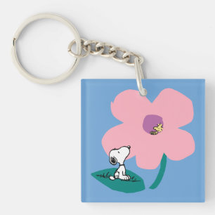 Porte-clefs cacahuètes   Illustration Nature Rose Flower