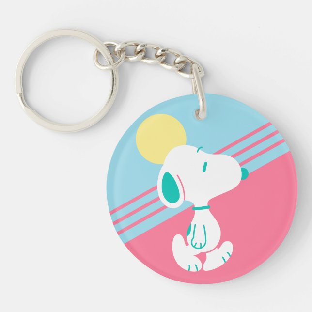 Porte-clefs cacahuètes | Snoopy Deco Dreams Sun (Devant)