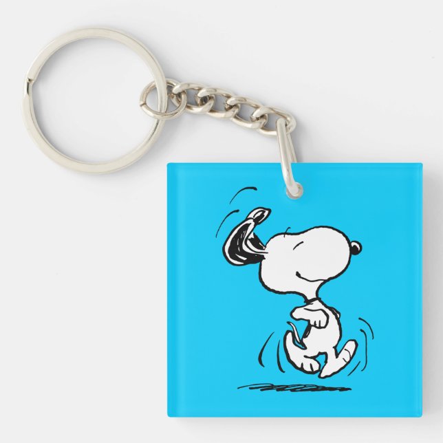 Porte-clefs cacahuètes | Snoopy Happy Dance (Devant)