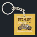 Porte-clefs cacahuètes | Snoopy Speed Club<br><div class="desc">Découvrez ce design amusant de cacahuètes avec Snoopy.</div>
