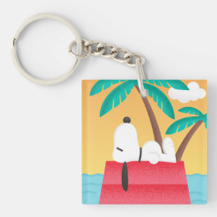 Porte-clefs cacahuètes Snoopy Tropical Deco Dreams