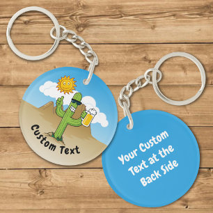 Porte-clefs Cactus avec Porte - clé de bière