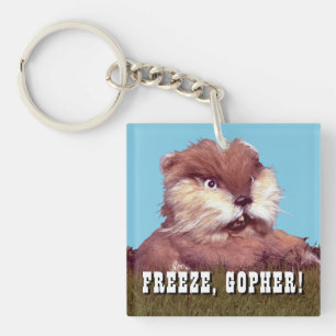Porte-clefs Caddyshack   Freeze, Gopher !