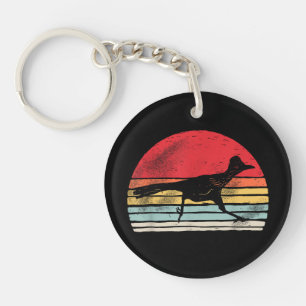 Porte-clefs Cadeau Amoureux des animaux vintage Retro Roadrunn