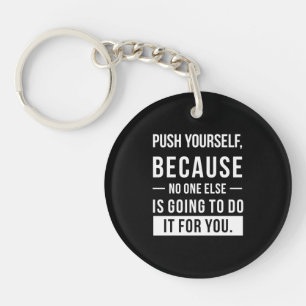 Porte-clefs Cadeau Anniversaire Poussez-vous