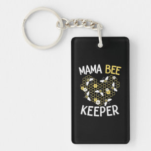 Porte-clefs Cadeau apiculteur Mama Bee Keeper