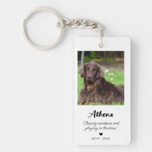 Porte-clefs Cadeau commémoratif pour animaux Dans la mémoire
