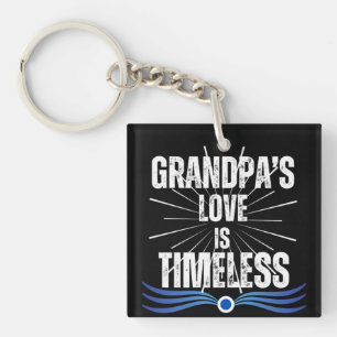 Porte-clefs Cadeau cool grand-père Papa grand-père moderne gra
