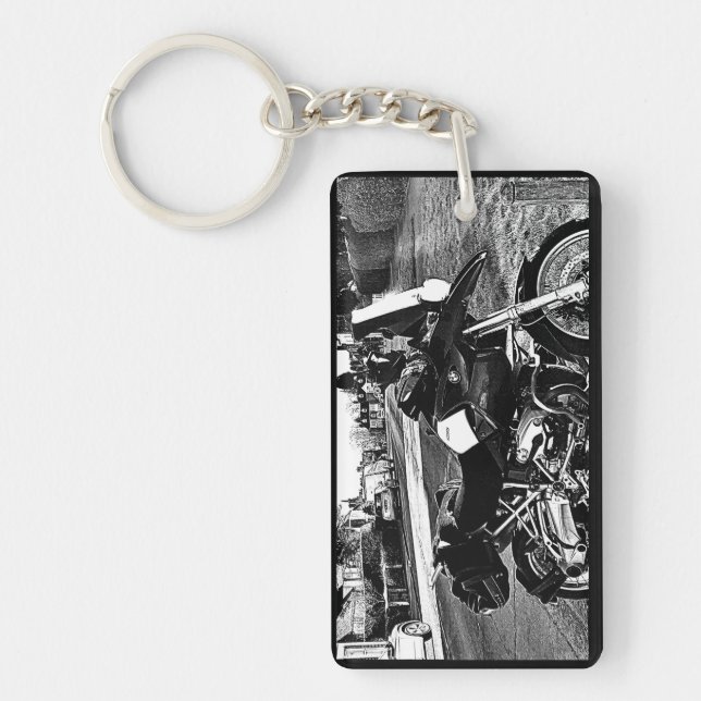 Porte-clefs Cadeau d'anniversaire moto BMW (Devant)