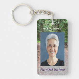 Porte-clefs Cadeau de célébration de vie photo chrétienne