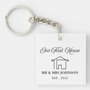 Porte-clefs Cadeau de clôture personnalisé pour le premier age