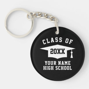 Porte-clefs Cadeau de fête de fin d'études secondaires pour la